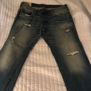 Abercrombie and Fitch slim straight jeans. 34x32.